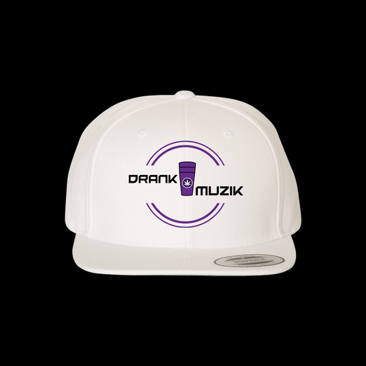 Drank Muzik Cap White